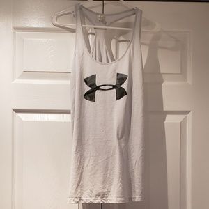 Under Armour camo logo racerback athletic top